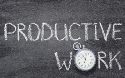 Productivity – once a day do 3 things