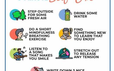 5 minutes of self care